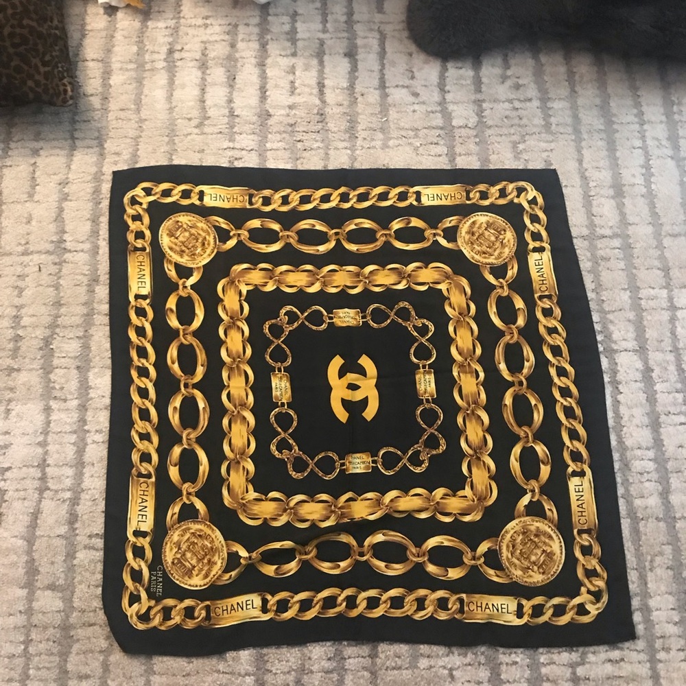 chanel scarf